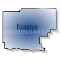 Census Tract 9690, Buffalo County, Nebraska (Radial Fill with Shadow)