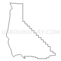 Census Tract 9602.02, Lyon County, Nevada (Light Gray Border)