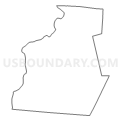 Census Tract 9715, Cheshire County, New Hampshire (Light Gray Border)