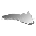 Census Tract 9701.03, Hoke County, North Carolina (Gray Gradient Fill with Shadow)
