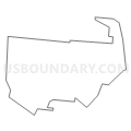 Census Tract 96, Hamilton County, Ohio (Light Gray Border)
