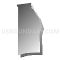 Census Tract 9, Ashtabula County, Ohio (Gray Gradient Fill with Shadow)