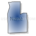 Census Tract 8.02, Ashtabula County, Ohio (Radial Fill with Shadow)
