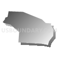 Census Tract 208.12, Hamilton County, Ohio (Gray Gradient Fill with Shadow)