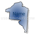 Census Tract 204.04, Hamilton County, Ohio (Radial Fill with Shadow)