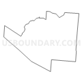 Census Tract 102, Franklin County, Ohio (Light Gray Border)