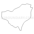 Census Tract 119, Jefferson County, Ohio (Light Gray Border)