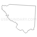 Census Tract 9735, Athens County, Ohio (Light Gray Border)