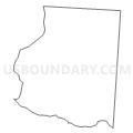 Census Tract 9660, Perry County, Ohio (Light Gray Border)