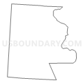 Census Tract 214.01, Pickaway County, Ohio (Light Gray Border)