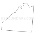 Census Tract 324, Warren County, Ohio (Light Gray Border)