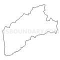 Census Tract 306, Roanoke County, Virginia (Light Gray Border)
