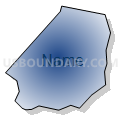Census Tract 204.08, Spotsylvania County, Virginia (Radial Fill with Shadow)