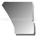 Census Tract 928.01, Kitsap County, Washington (Gray Gradient Fill with Shadow)
