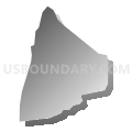 Census Tract 912.04, Kitsap County, Washington (Gray Gradient Fill with Shadow)