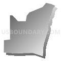 Census Tract 912.01, Kitsap County, Washington (Gray Gradient Fill with Shadow)