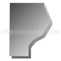 Census Tract 924, Kitsap County, Washington (Gray Gradient Fill with Shadow)