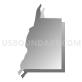 Census Tract 923, Kitsap County, Washington (Gray Gradient Fill with Shadow)
