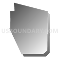 Census Tract 9754.02, Kittitas County, Washington (Gray Gradient Fill with Shadow)