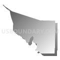 Census Tract 102.01, Benton County, Washington (Gray Gradient Fill with Shadow)
