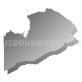 Census Tract 9502, Skamania County, Washington (Gray Gradient Fill with Shadow)