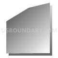 Census Tract 121, Spokane County, Washington (Gray Gradient Fill with Shadow)
