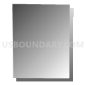 Census Tract 3, Spokane County, Washington (Gray Gradient Fill with Shadow)
