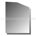 Census Tract 19, Spokane County, Washington (Gray Gradient Fill with Shadow)