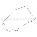 Census Tract 9571, Mingo County, West Virginia (Light Gray Border)