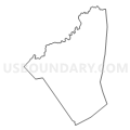 Census Tract 9637, Jackson County, West Virginia (Light Gray Border)