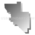 Florence Unified School District, Arizona (Gray Gradient Fill with Shadow)