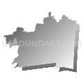 North Salem Central School District, New York (Gray Gradient Fill with Shadow)
