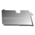 Lackawanna City School District, New York (Gray Gradient Fill with Shadow)