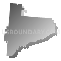 Tecumseh Local School District, Ohio (Gray Gradient Fill with Shadow)