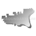 Shadyside Local School District, Ohio (Gray Gradient Fill with Shadow)