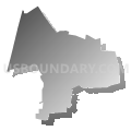 London City School District, Ohio (Gray Gradient Fill with Shadow)
