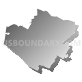 Woodland Hills School District, Pennsylvania (Gray Gradient Fill with Shadow)
