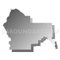 Naches Valley School District, Washington (Gray Gradient Fill with Shadow)