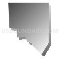 Precinct 27 - Winhaven, Douglas County, Nevada (Gray Gradient Fill with Shadow)