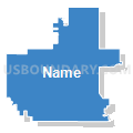 68405, Nebraska (Solid Fill with Shadow)