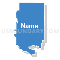 69356, Nebraska (Solid Fill with Shadow)